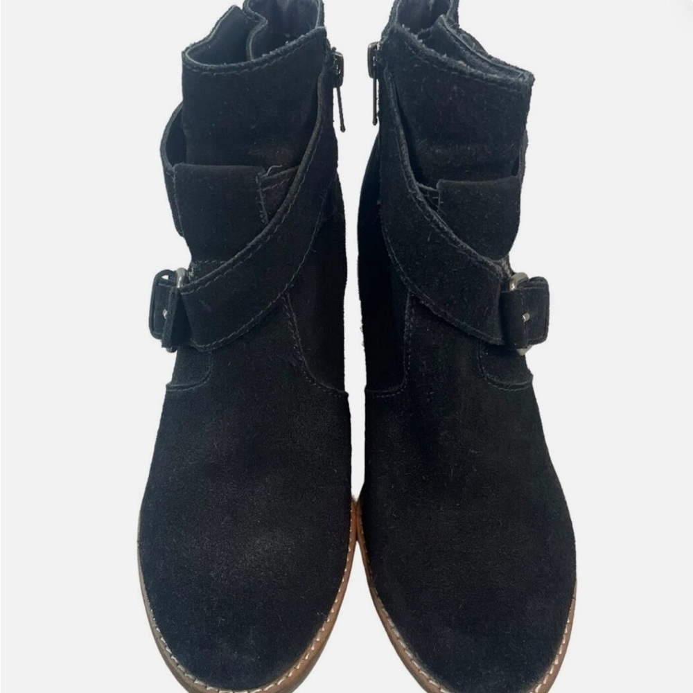 Dolce Vita Connery Black Suede Ankle Boots